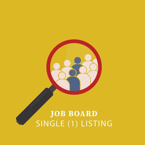 single listing job product
